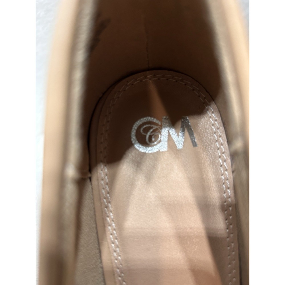 Chelsea Moreland Heels Womens 8.5M Glamour Pump Beige Nude EUC - Picture 6 of 11